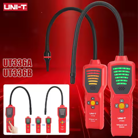 UNI-T UT336A/B Refrigerant Leak Detector Cfcs Hcfcs Hfcs Leakage Tester for Air Conditioning Automob