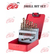 COBALT HSS DRILL BIT MATA GERUDI STAINLESS STEEL METAL KAYU PLASTIC BITS SET SONG QI UNTUK DRILLER E