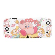 Cartoon Kirby Themed Cute Protective Case for Nintendo Switch and Switch OLED