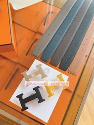 Hermes men H buckle togo leather belt width 38mm 男裝真皮皮帶 多款多色 禮盒裝 禮物 gift @celefashion Christmas new 