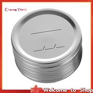 【Chuangtfx03】50PCS Jar Lids Wide Mouth Canning Lids Reusable Metal Canning Jar Leak-Proof Split-Type