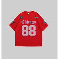 Baju Chicago 88t Urban Style Casual Baju Dewasa kaos Distro Premium
