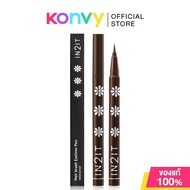 In2It Hair Brush Waterproof Eyeliner Pen #EPH02 Dark Brown อินทูอิท ปากกาเขียนขอบตา