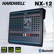 HARDWELL NX-12 Professional 12-Channel Mixing Console with DSP Effects, USB Bluetooth Reverb Stage M