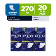 [Bundle of 3]TENA Men Absorbent Protector Level 2 [3x20s]