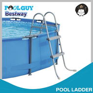 Bestway TITOCY FLOWCLEAR Ladder Above Ground Swimming Pools 84cm 32 inch  42 inch Deep Removable Ste
