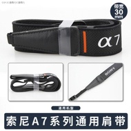 A7R4สายคล้องกล้องดั้งเดิมของ Sony A6000 M2สายเดี่ยวขนาดเล็ก RX100การ์ดสีดำ RX1R เชือกคอแขวน