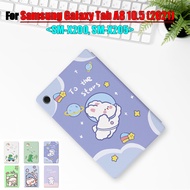 For Samsung Galaxy Tab A8 10.5 (2021) SM-X200 SM-X205 Tablet Protective Case Fashion Pattern Cartoon Anime Stand Flip Cover