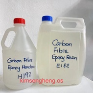 CARBON FIBRE EPOXY RESIN E182 & EPOXY HARDENER H192