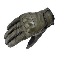 Komine GK-257 Ventilated Protective Leather Gloves for Motorcycles
