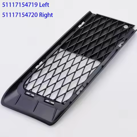 51117154719 51117154720 FOR 3 E92 E93 Front Bumper Partially Open Black Grille