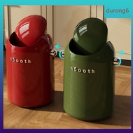 Creative Swinging Cover Rubbish Bin Home Kitchen Flip Cover Trash Can Closed Hygiene Dustbin durong6