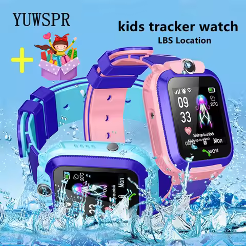 Q12 Tracking Children Smart Watch LBS Location Multifunction Wristwatch Camera Waterproof Kids Baby 