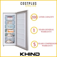 Khind Upright Freezer 200L UF163 UF-163