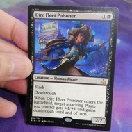 1 Dire fleet poisoner RIX rivals of ixalan MTG card magic commander EDH