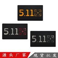 Outdoor Bag Accessories 511 Tactical Rubber Velcro Stamp Military Fan Morale Stamp PVC Drop Plastic 