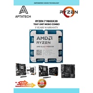 [ AMD RYZEN 7 9800X3D Processor ] 8 Cores, 16 Threads | AM5 (Tray Unit)