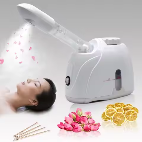 KSKIN Ozone Professional Facial Mist Sprayer For Skin Face Steamer Deep Cleaning Ionic Facial Steame