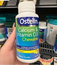 Ostelin Calcium & Vitamin D3 Chewable 60 viên
