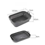 Grey Silicone Baking Tray Can Be Used for Cakes Snacks Grilled Chicken Suitable for Ovens Air Fryers