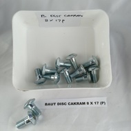 DISC BOLT 8 X 17 (P)