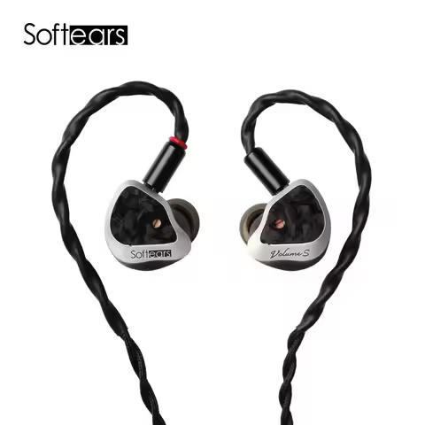 Softears Volume S Earphones 1DD+1Passive DD+2BA with 3.5mm 4.4mm Interchangeable