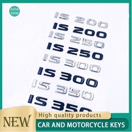 【xps】For Lexus IS200 IS250 IS300 IS350 letter number emblem Rear trunk logo Displacement badge back 