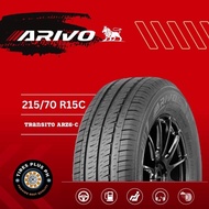 ARIVO TIRE 215/70 R15C TRANSITO ARZ6-C WITH TUBELESS VALVE