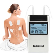 Home Use TENS EMS Body Massager 25 Modes Therapy Pain Relief Electrodes Pad Pulse Muscle Stimulator 