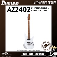 Ibanez Prestige AZ2402 Electric Guitar - Pearl White Flat