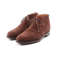 【二手】Crockett & Jones 休閒鞋BARNEYS NEWYORK特別版 Chukka 靴 麂皮 Chukka 靴子 男士二手 B