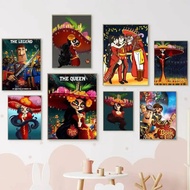 BOOK OF LIFE Animated Movie Poster Wall Art Home Decor Digital Painting for Living Room Kitchen Rest