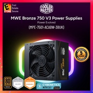 COOLER MASTER MWE 750 BRONZE 230V - V3  MPE-7501-ACABW-3BUK 5YEARS WARRANTY