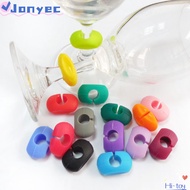 JONY1EC Silicone Cup Labels For Party Signs Bar Creative
