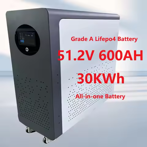 Hot Sale 15kw 20kw 23kw 30kw 46kw LiFePo4 Battery 12V 24V 48V 51.2V Batteries Power Bank Solar Energ