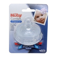 Nuby Replacement Teat For Silicone Comfort Bottle (Slow Flow) 0 Month