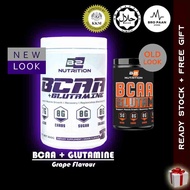 BS Nutrition BCAA +  Glutamine (300gram)(Grape) -  BCAA, Glutamine, Recovery, Healing