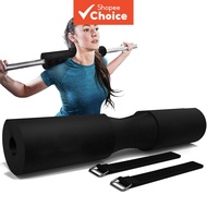 D1FITNESS45x9,  D1FITNESS Bantal Bar Busa Ketumpatan Tinggi 45x9cm, Pelindung Bar untuk Squat Angkat