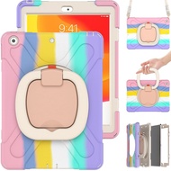 เด็กสำหรับ Ipad Mini 4 5 Case-กันกระแทก Heavy Duty ป้องกัน7.9นิ้ว Tough กันชน Kickstandสายคล้องไหล่ส