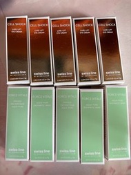 Swissline eye cream and mask sample
