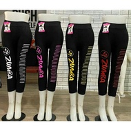 CV LEGGINGS 7/8 ZUMBA IMPORTED LINE FOR WOMEN / IMPORTED LEGGINGS GYM SPORTS LEGGINGS 7/8