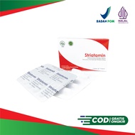 Striatamin Penyembuh Luka Obat Suplemen Imun Pasca Operasi Protein dan Albumin Blister