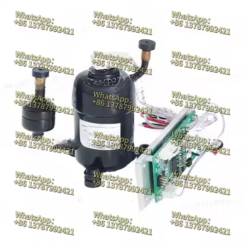 12V 24V 48V DC Air Compressor 450W High Power for Car Refrigerator Mini AC Cooling R134A Portable Fr