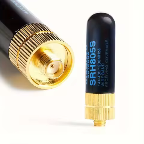 Mini Short Radio Antenna 805S SMA-F Dual Frequency High Gain Long Distance Antenna, Suitable for Bao