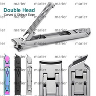 MARIER Toenail Clipper Portable Wide Lever Beveled Blades Nail Trimmer