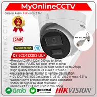 DS-2CD1323G2-LIUF Hikvision Audio PoE IP Camera CCTV Dual Light2M
