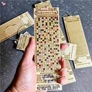 Wooden Reading Habit Tracker Bookmark - Daily Reading Goal Tracker With 365 Squares, Reading Log Boo
