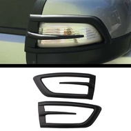 For Ford Ranger 2012-2020 T6 T7 T8 Car Accessories Part Turning Lamp Cover ABS Paint Matte Black Ext