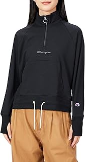 CW-US410 Women's Sports Athletics Half Zip Long Sleeve Shirt, Long Sleeve, Thermal