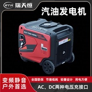 Generator petrol frekuensi berubah senyap 1/2/3/4/6/8/9KW untuk kegunaan rumah, mudah alih 220V, sai